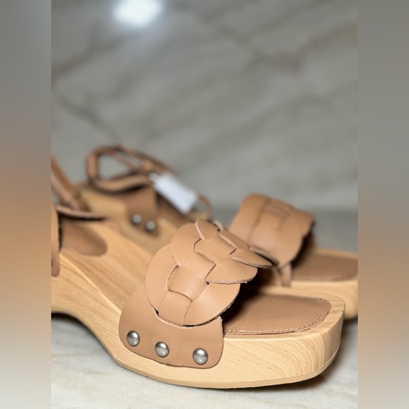 Splendid Barie Platform Sandal Suntan size 10 - Picture 2 of 13